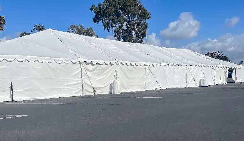 Tents for Super Bowl Party